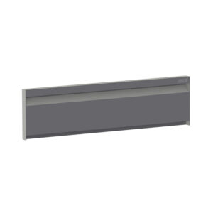 Alu. klep compleet met vergrendeling 0700 x 175 mm