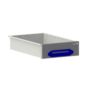Lade HD  B0300xD507xH105 mm grijs/blauw