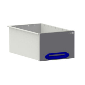 Lade HD  B0300xD507xH210 mm grijs/blauw