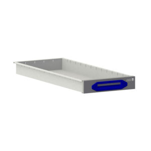 Lade HD  B0300xD760xH070 mm grijs/blauw