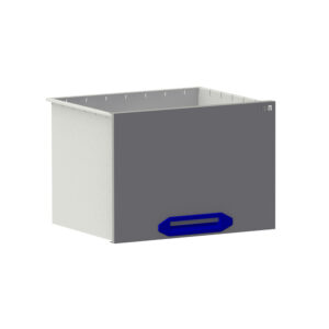 Lade HD  B0447xD360xH315 mm grijs/blauw