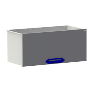 Lade HD  B0700xD360xH315 mm grijs/blauw