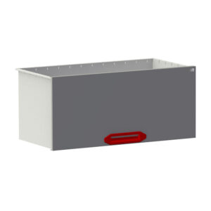 Lade HD  B0700xD360xH315 mm grijs/rood